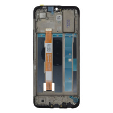 Дисплей для Vivo Y15s с тачскрином в рамке (Black)