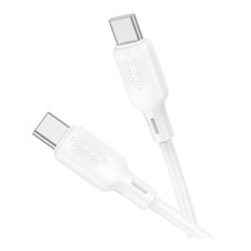 Кабель Borofone BX113 Type-C – Type-C (1 м · 60W · 3A) (White)