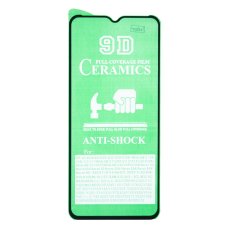 Защитная пленка Ceramic для Oppo A16 (Full Glue) (Black)