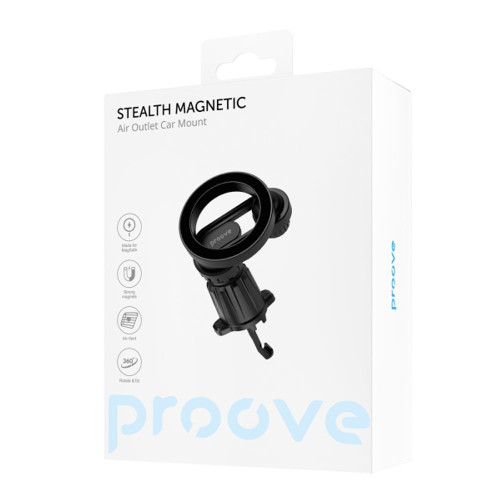 Автодержатель Proove Stealth Magnetic Air Outlet Car Mount (Black)