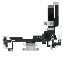Шлейф для Apple iPhone 14 с разъемом зарядки (White) (Original)