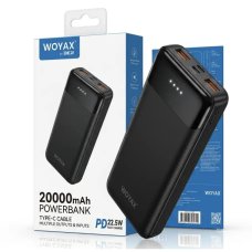 Повербанк Woyax 22.5W (20000 mAh) (Black)