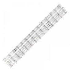 Пряма підсвітка для телевізора TCL 75″ V0.5 (6 планок по 749 мм, 14 LED, лінза 17 мм, 6 В)
