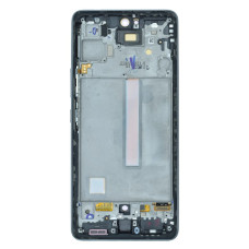 Дисплей для Samsung A536 Galaxy A53 (5G) (2022) з тачскріном в рамці (Black) (OLED) (Big size)