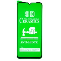 Защитная пленка Ceramic для Oppo A91 (Full Glue) (Black)