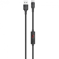 Кабель Hoco S13 Central control USB-A – Micro-USB (1 м · 12W · 2.4A) (Black)
