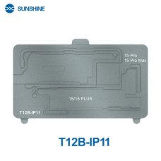 Форма для нижнього підігріву Sunshine SS-T12B-IP11 для ремонту плати iPhone 15-15 Pro Max