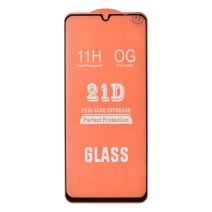 Защитное стекло в тех упаковке для Poco C75 (Full Glue) (0.3 мм, 2.5D) (Black)