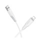 Кабель Borofone BX119 USB-A – Lightning (1 м · 12W · 2.4A) (White)