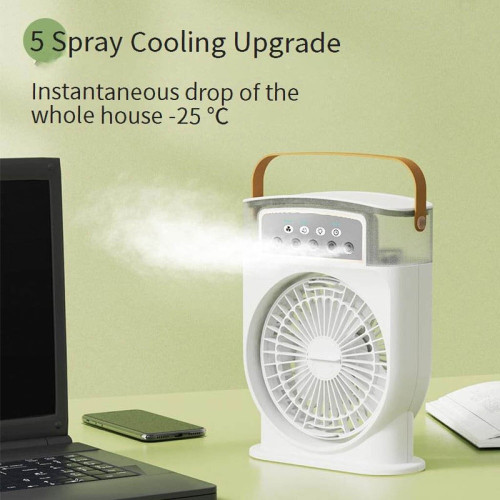 Портативний вентилятор Portable Cold Fan (Black)