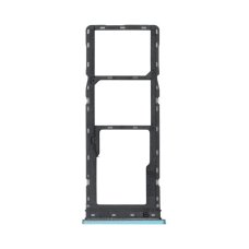 Держатель SIM-карты и карты памяти для Tecno Spark Go (2023) (версия на 2×SIM) (Blue)