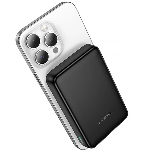 Повербанк Borofone BJ82A Magnetic 20W (10000 mAh) (Black)