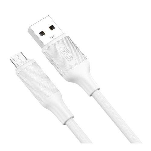 Кабель XO NB265 USB-A – Micro-USB (1 м · 12W · 2.4A) (White)