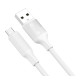 Кабель XO NB265 USB-A – Micro-USB (1 м · 12W · 2.4A) (White)