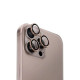 Защитное стекло камеры +NEU Chatel Metal Frame для Apple iPhone 16 Pro (Gold)