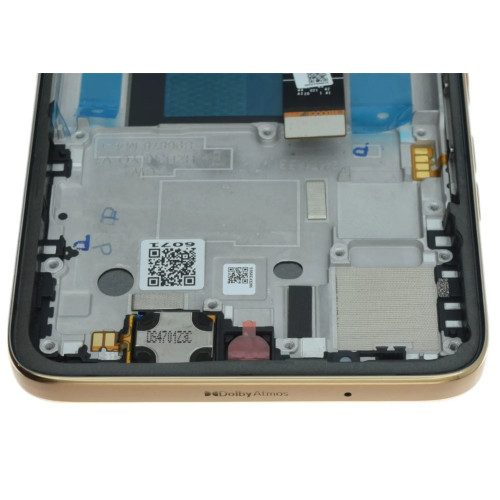 Дисплей для Motorola XT2409 Moto Edge 50 Neo з тачскріном в рамці (Latte) (Original)