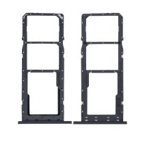 Держатель SIM-карты и карты памяти для Samsung A035 Galaxy A03 (2022) (версия на 2×SIM) (Black)
