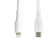 Автомобільний зарядний пристрій Borofone BZ14A USB-A+USB-C з кабелем C -C (20W · 3A) (White)