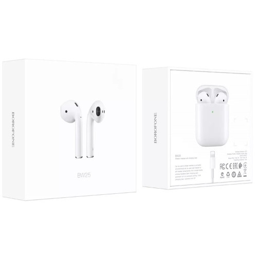 Наушники Bluetooth Borofone BW25 TWS (White)