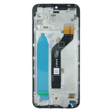 Дисплей для Tecno Spark 6 Go с тачскрином в рамке (Black) (Original PRC)