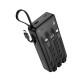 Повербанк Hoco J146A Night Tide с 4 кабелями (20000 mAh) (Black)