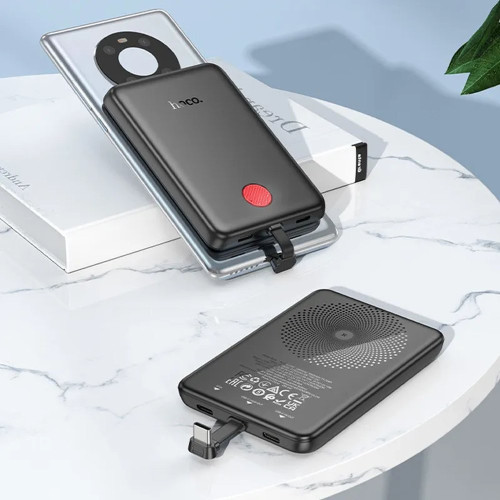 Повербанк Hoco J133 Triumph с кабелем Type-C (5000 mAh) (Black)