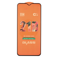 Защитное стекло в тех упаковке для Xiaomi Redmi Note 8 (Full Glue) (0.3 мм, 2.5D) (Black)