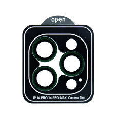 Захисне скло камери GERMES для Apple iPhone 14 Pro Max (Green)