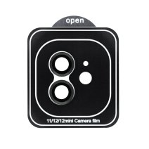 Захисне скло камери GERMES для Apple iPhone 12 (Black)