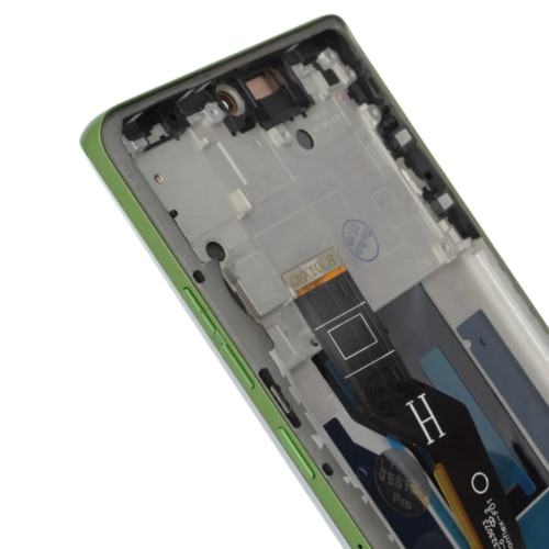 Дисплей для Motorola XT2429 Moto Edge 50 Fusion з тачскріном в рамці (Forest Green) (Original PRC)
