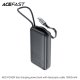 Повербанк Acefast M32 35W (10000 mAh) (Gray)