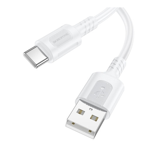 Кабель Borofone BX111 USB-A – Type-C (1 м · 15W · 3A) (White)