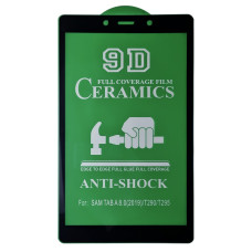 Защитная пленка Ceramic для Samsung X205 Galaxy Tab A8 10.5 (2021) (Full Glue) (Black)