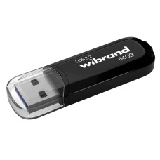 Флешка Wibrand Marten 64GB USB 3.2 Gen 1 (Black)
