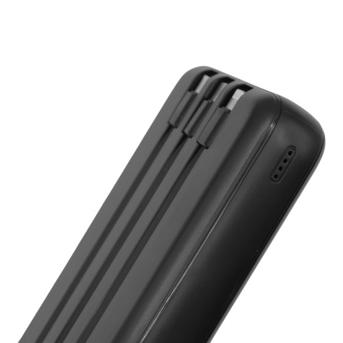 Повербанк Itel Star 200C 10.5W с кабелем 3в1 (20000 mAh) (Black)