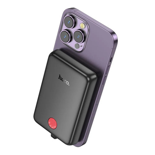 Повербанк Hoco J133A Triumph с кабелем Lightning (10000 mAh) (Black)