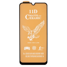 Защитная пленка Ceramic Matte для Huawei Y6p (2020) (Full Glue) (Black)