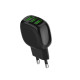 Мережевий зарядний пристрій LDNIO A3309 3xUSB-A (17W · 3.4A) з кабелем USB-A – Micro-USB (Black)
