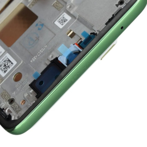 Дисплей для Motorola XT2505 Moto Edge 60 з тачскріном в рамці (Green) (Original)