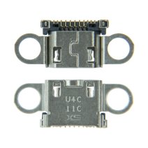 Роз'єм зарядки для Samsung A500 Galaxy A5 (2015) 11 pin (4 кріплень) (контакти знизу) (Micro USB) без шлейфа (Original)