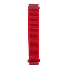 Ремешок универсальный 20 мм Nylon для Amazfit, Samsung, Huawei (Red)