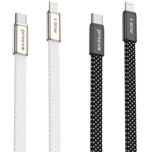 Кабель Proove AirLine Type-C – Lightning (1 м · 30W · 3A) (White)