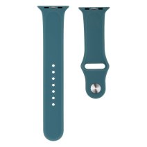 Ремешок для Apple Watch 42/44/45/49 мм Band Silicone (Pine Green)