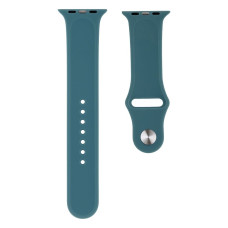 Ремешок для Apple Watch 42/44/45/49 мм Band Silicone (Pine Green)