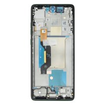 Дисплей для Motorola XT2505 Moto Edge 60 с тачскрином в рамке (Green) (Original)