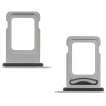 Держатель SIM-карты для Apple iPhone 14 Pro (версия на 2×SIM) (Silver)