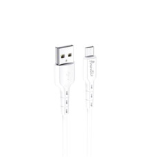Кабель Avantis A110 USB-A – Micro-USB (1 м · 15W · 3A) (White)