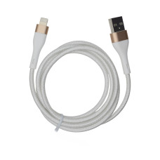 Кабель Monoko UC425 USB-A – Lightning (1 м · 12W · 2.4A) (White)