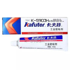 Клей-герметик Kafuter K-5903H – високотемпературний, напівгустий (100 g) (315°C) (Red)