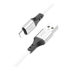 Кабель Hoco X86 USB-A – Lightning (1 м · 12W · 2.4A) (White)
